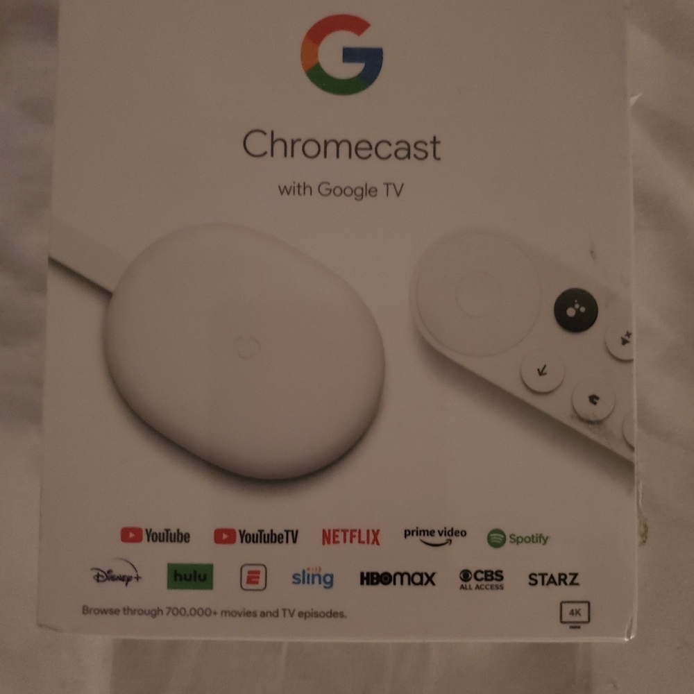 Google Chrome cast with Google tv